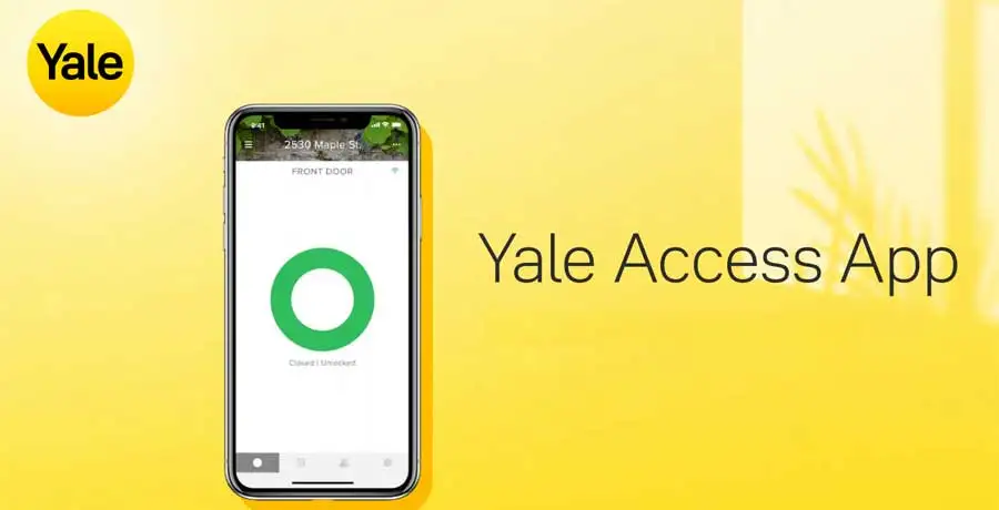 Giao diện ứng dụng Yale Access để quản lý Khóa thông minh Yale từ xa