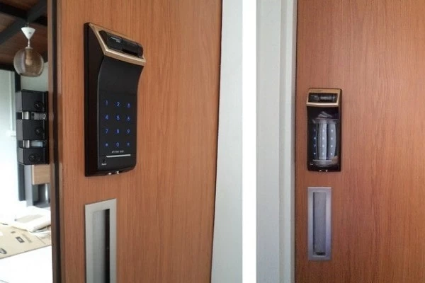 Hướng dẫn lắp đặt Khóa cửa cổng vân tay Gateman WF50-FH