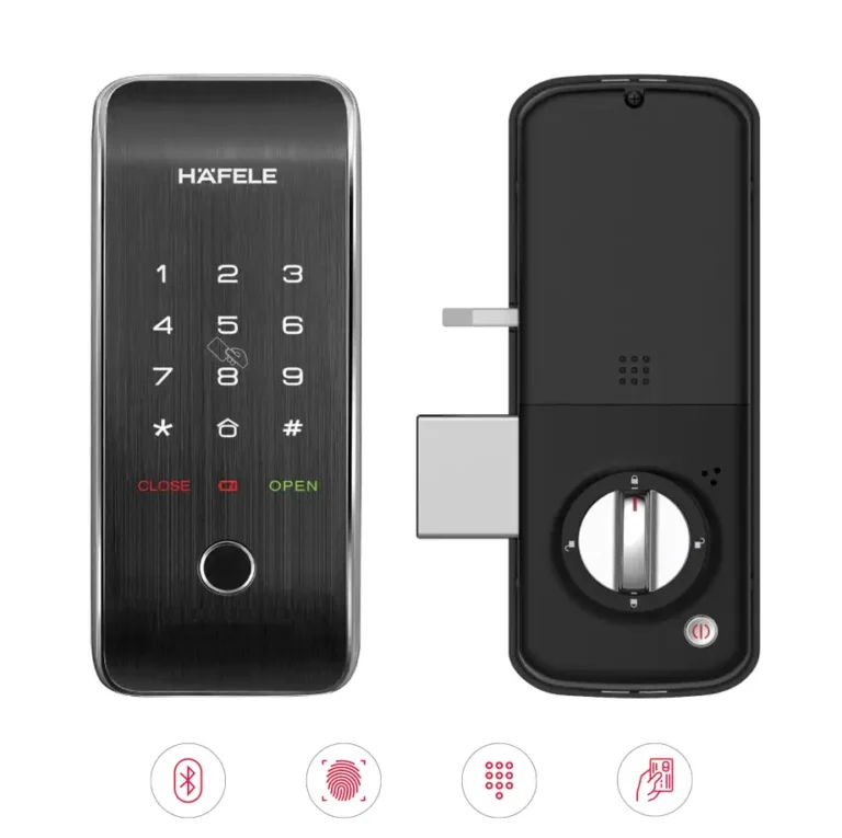 Khóa điện tử Hafele ER5100 thiết kế hiện đại cho cửa gỗ