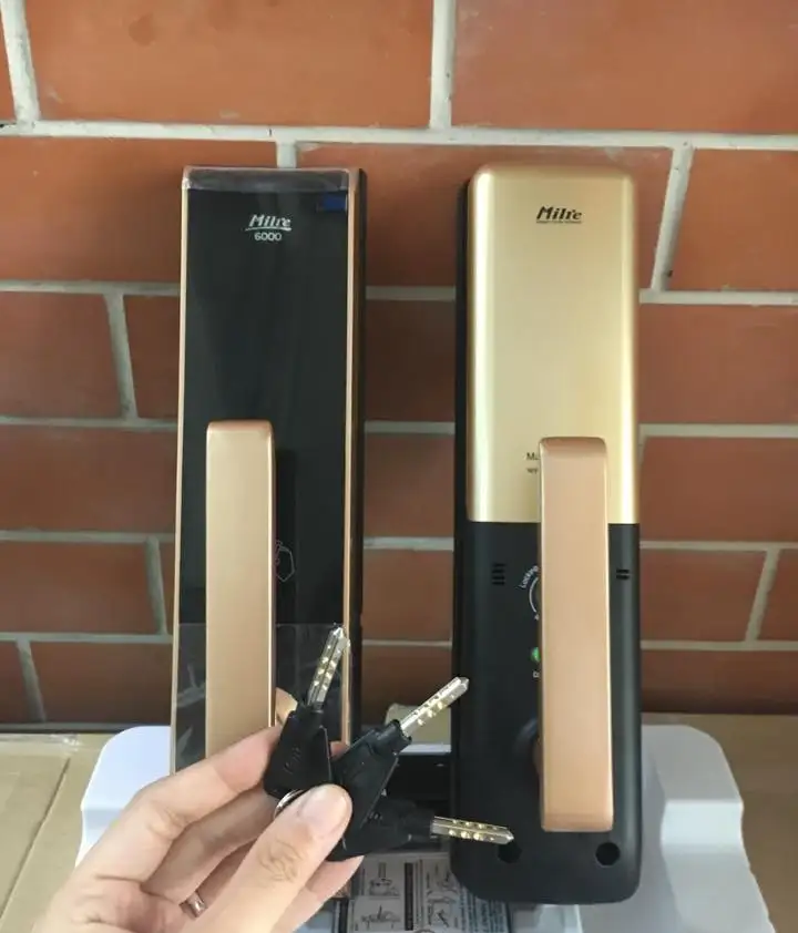 Cơ chế chốt đa điểm và cảnh báo thông minh của Khóa thẻ từ Milre 6000YS Gold