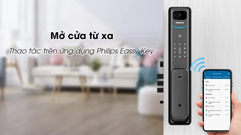 Ứng dụng điều khiển thông minh cho Khóa Philips Alpha-VP-5HWS