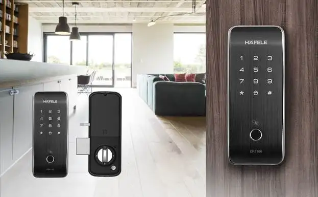 Sơ đồ tích hợp Khóa từ Hafele ER5000 với hệ thống an ninh tổng thể
