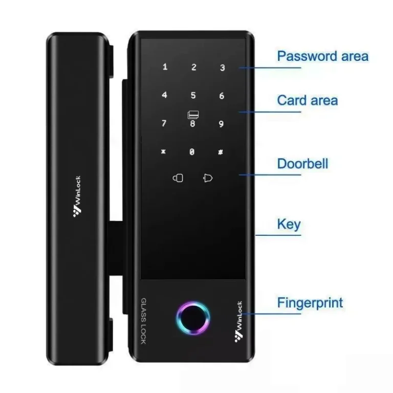 Khả năng bảo mật vượt trội của Khóa vân tay cửa kính Winlock TT-360W