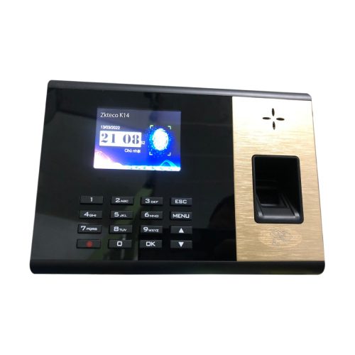 Máy chấm công ZKTeco K14 vân tay giá rẻ cho doanh nghiệp nhỏ