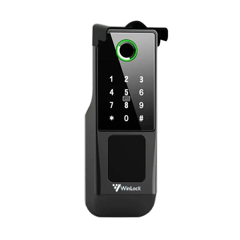 Khóa cổng vân tay Winlock TT-330AC chống nước vượt trội